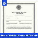 Replacement Certificates (Birth, Marriage, Death)